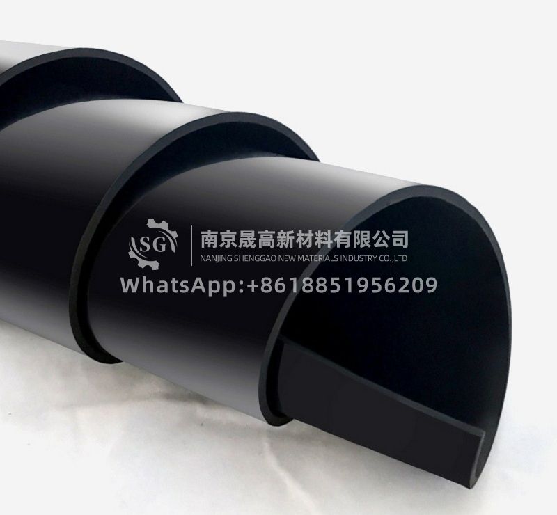 Flame retardant rubber sheet