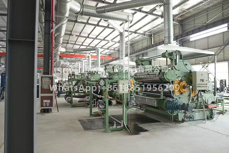 Rubber production equipment